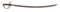 EARLY AMERICAN LION HEAD POMMEL CAVALRY SABER.
