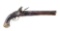 (A) AMERICAN FLINTLOCK PISTOL WITH LOCK STAMPED 