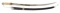IDENTIFIED SILVER HILTED EAGLE POMMEL SWORD BY WILLIAM FARIS, WAR OF 1812 USE.