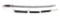 FINE MARYLAND SILVER HILTED EAGLE HEAD POMMEL SWORD WITH LEATHER SCABBARD.