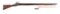 (A) BRITISH 3RD MODEL BROWN BESS MUSKET WITH CANADIAN MILITIA BRAND AND BAYONET.
