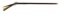 (A) INCISE CARVED FLINTLOCK KENTUCKY RIFLE SIGNED IM FOR JACOB METZGER.