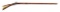 (A) EXTRA FINE FLINTLOCK KENTUCKY SIGNED J METZGER.