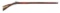 (A) EARLY FINE RAISED CARVED FLINTLOCK KENTUCKY RIFLE ATTRIBUTED TO JACOB METZGER.