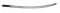 EARLY 19TH CENTURY JOHN LYNCH HALLMARKED SILVER HILTED SABER.