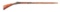 (A) FINE FLINTLOCK BUCK AND BALL RIFLE SIGNED JOHN DEMUTH.
