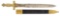 WILLIAM HAHN MODEL 1832 FOOT ARTILLERY SHORT SWORD.