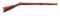 (A) HALF STOCK PERCUSSION RIFLE MARKED A. MCCOMAS, BALTIMORE.