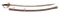 LOUIS FROELICH CAVALRY SABER ATTRIBUTED TO CHARLES E. GROGAN, 1ST MARYLAND INFANTRY, WOUNDED AND CAP