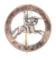 PRESENTATION CIVIL WAR CAVALRY BADGE OF LT. L. H. GREENWALD, COLES MD CAVALRY.