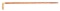HIGHLY DECORATED CIVIL WAR GAR SOUVENIR CANE OF LOUIS THOMSER, 68TH NEW YORK.