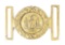 US CIVIL WAR MARYLAND TWO-PIECE BELT BUCKLE.