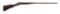 (A) CLARK & SNEIDER SIDE BY SIDE HAMMER SHOTGUN.