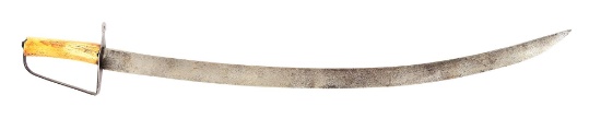 REVOLUTIONARY WAR PERIOD AMERICAN IRON HILTED CAVALRY SABER.
