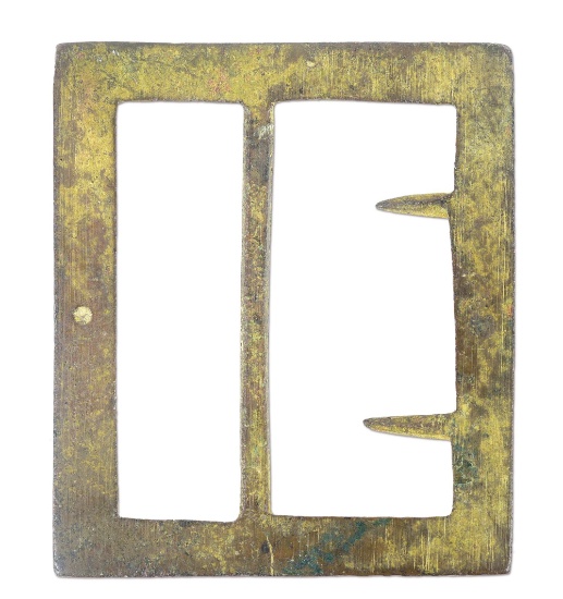 CONFEDERATE ENLISTED MAN’S “HEAVY FRAME” BUCKLE.