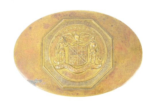 EARLY MARYLAND BELT BUCKLE.
