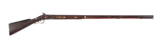(A) MASSIVE PERCUSSION FOWLER MARKED HASLETT.