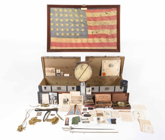 EXTENSIVE CIVIL WAR AND MILITIA ARCHIVE OF CAPTAIN EDWARD D. DANNER.