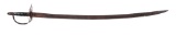 AMERICAN IRON MOUNTED CAVALRY SABER WITH PIERCED HEART.