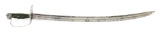 WILLIAM FARIS SR. HALLMARKED SILVER HILTED LION HEAD POMMEL HANGER, EX-LATTIMER COLLECTION.