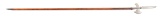 18TH CENTURY AMERICAN HALBERD.
