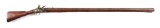 (A) MASSIVE GERMAN FLINTLOCK WALL GUN BY J.J. BEHR, C. 1750-1770.