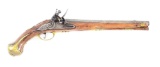 (A) I.I. BEHR FLINTLOCK CAVALRY PISTOL.