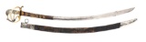 AWE-INSPIRING GRIFFITH AND GAITHER HUGE SILVER HILT SABER.