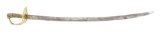 AMERICAN LIGHT HORSE TYPE LION POMMEL CAVALRY SABER.