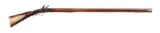 (A) FINE RAISED CARVED FLINTLOCK KENTUCKY RIFLE ATTRIBUTED TO JACOB METZGER.