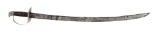 SILVER HILTED MARYLAND ATTRRIBUTED EAGLE POMMEL SWORD WITH FOUR-SLOT GUARD.