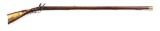 (A) CARVED FLINTLOCK KENTUCKY RIFLE SIGNED J. HAEFFER.