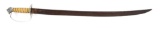 JOHN LYNCH HALLMARKED FEDERAL PERIOD MARYLAND EAGLE POMMEL SWORD.