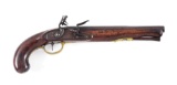 (A) MCKIM BROTHERS FLINTLOCK PISTOL.