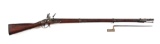 (A) 6TH MARYLAND MILITIA MARKED HARPERS FERRY MODEL 1816 FLINTLOCK MUSKET DATED 1828 WITH BAYONET.