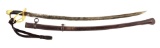 AMES MODEL 1840 HEAVY CAVALRY SABER TAKEN FROM A CONFEDERATE CAVALRYMAN AFTER JEB STUART’S 1862 CHAM