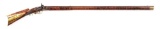 (A) GRAIN PAINTED PERCUSSION KENTUCKY RIFLE MARKED B EBERT.