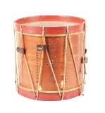 WILLIAM BOUCHER, JR., BALTIMORE CA. 1858 MILITIA SNARE DRUM