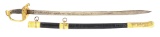 AMES PRESENTATION GRADE M1850 SWORD OF CAPTAIN JOSEPH P. WARNER, COMMANDER OF THE BALTIMORE CITY GUA