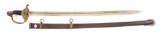 HISTORIC CIVIL WAR KRAFT, GOLDSCHMIDT, AND KRAFT IDENTIFIED CONFEDERATE MARINE CORPS OFFICER’S SWORD