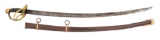 US CIVIL WAR MODEL 1840 HEAVY CAVALRY SABER RECOVERED FROM ANTIETAM BATTLEFIELD BY JOSEPH H. TRUNDLE