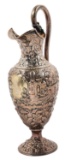 S. KIRK & SON SILVER EWER PRESENTED TO CAPTAIN WILLIAM THOMAS MAGRUDER, ''FOUGHT FOR THE UNION, DIED