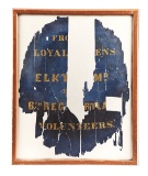 CIVIL WAR 6TH MARYLAND INFANTRY PRESENTATION REGIMENTAL FLAG.