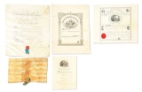 DIPLOMAS OF MARYLAND SURGEON THOMAS SARGENT LATIMER