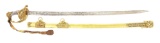 EXCEPTIONAL TIFFANY & CO PRESENTATION GRADE 1850 OFFICER’S SWORD PRESENTED TO CAPTAIN FREDERICK MEMM