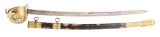 EXCEPTIONAL PRESENTATION GRADE OFFICER’S MODEL 1860 NAVAL CUTLASS, PRESENTED TO JOHN H. FERRELL, CON