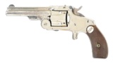 (A) RARE BALTIMORE CITY POLICE INSCRIBED SMITH & WESSON FIRST MODEL BABY RUSSIAN REVOLVER.