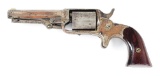 (A) RARE JAMES REID REVOLVER MODEL 4 CONVERTIBLE POCKET REVOLVER CARRIED BY SOUTHERN SYMPATHIZER J.