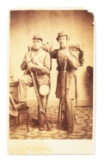 CIVIL WAR CDV: THE SMEDBERG BROTHERS, NY & DC MILITIA AT WASHINGTON, 1861, BREVETS FOR GETTYSBURG AN