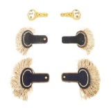 LOT OF 3: POST CIVIL WAR MARYLAND MILITIA EPAULETTES.
